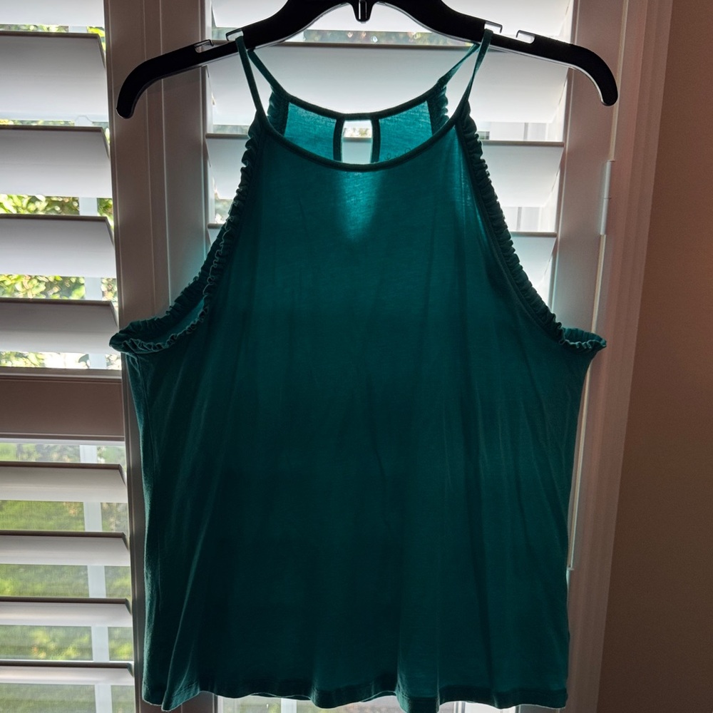 Lilly Pulitzer Teal Tank Top Size L